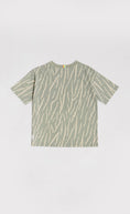 Load image into Gallery viewer, A Lightweight Tiger Stripe Print Oversized Tee