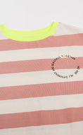 Load image into Gallery viewer, Kids Stripped Slogan Tee