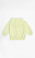 Load image into Gallery viewer, Green Corduroy Pop-Over Hoodie