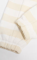 Load image into Gallery viewer, Kids Beige Striped Cotton Cargo Joggers