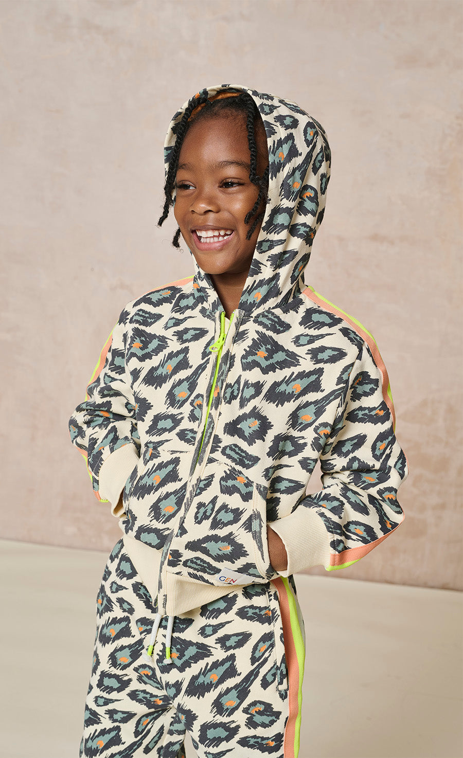 Animal Print Hoodie