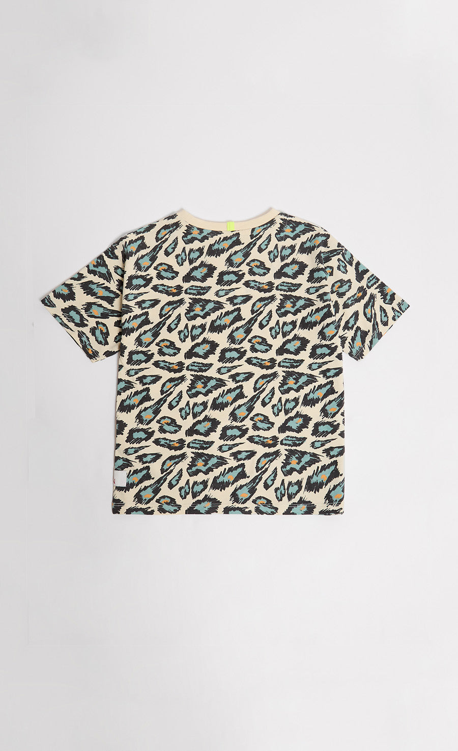 Lightweight Oversized Animal Print Tee