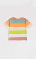 Load image into Gallery viewer, Colourful Oversized Striped Tee
