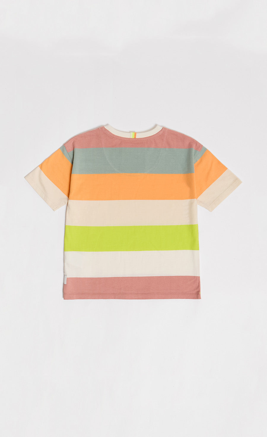 Colourful Oversized Striped Tee