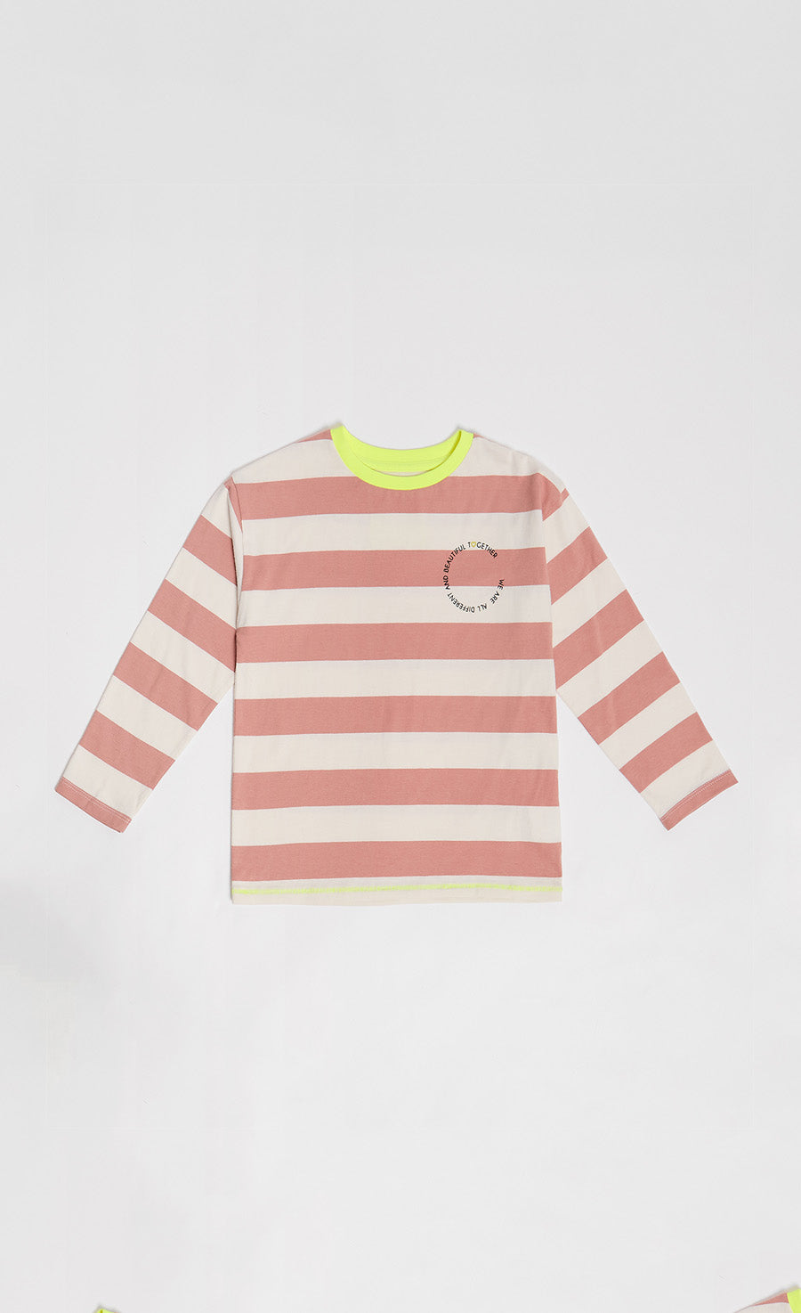Stripped Slogan Tee