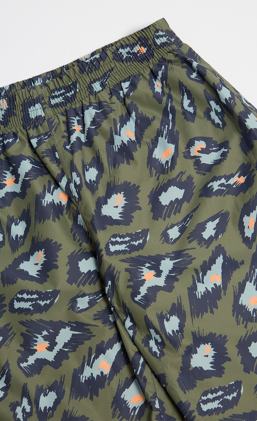 Leopard Spot Printed, Shower-Resistant Vibrant Trousers