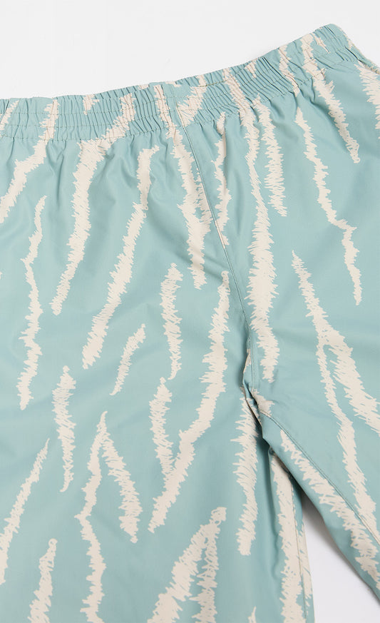 Tiger Stripe Print, Shower-Resistant Vibrant Trousers