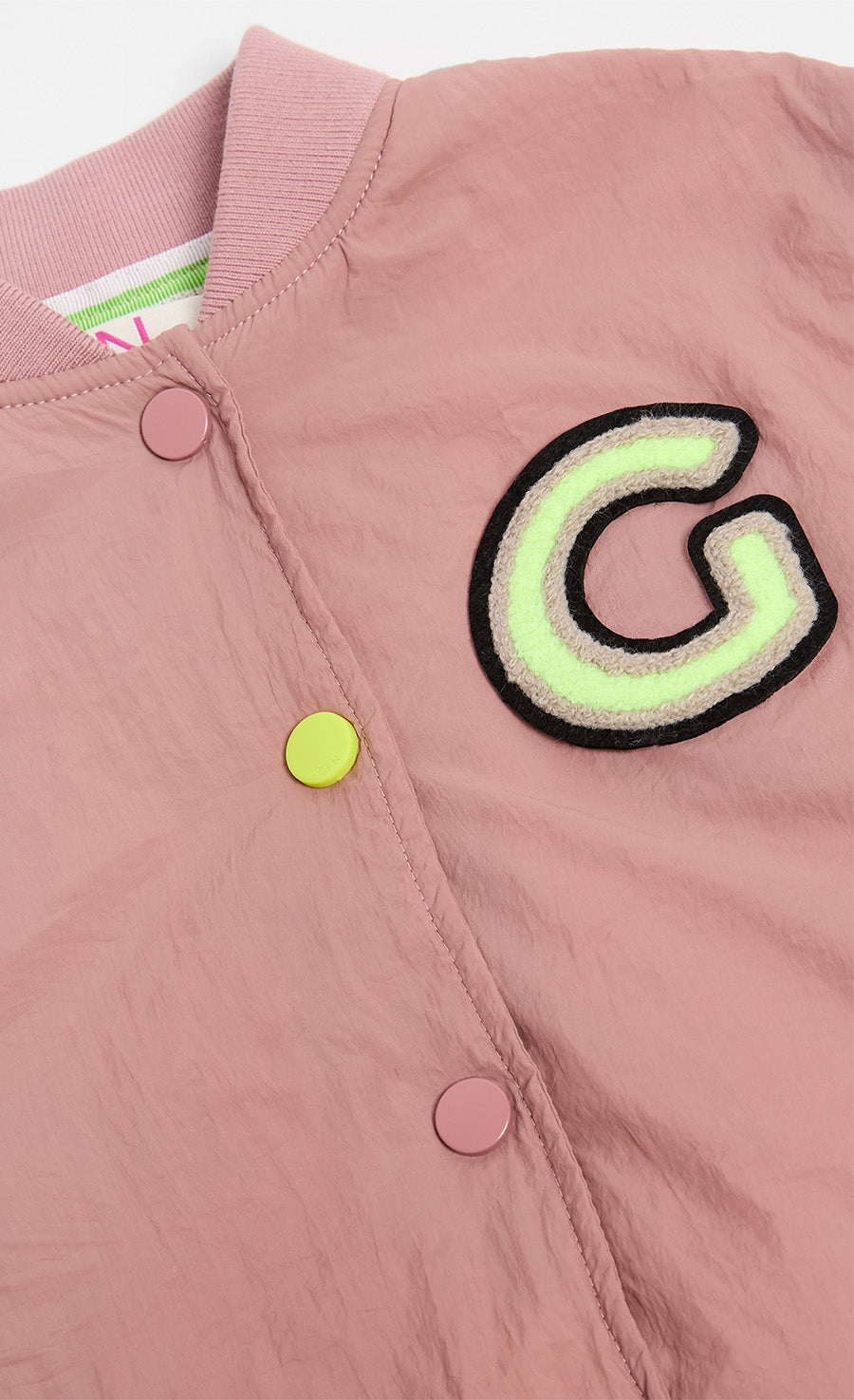 Cameo Brown Lightly Wadded Bomber Jacket