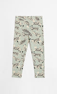 Load image into Gallery viewer, 2 Pack Tiger Print And Green Leggings
