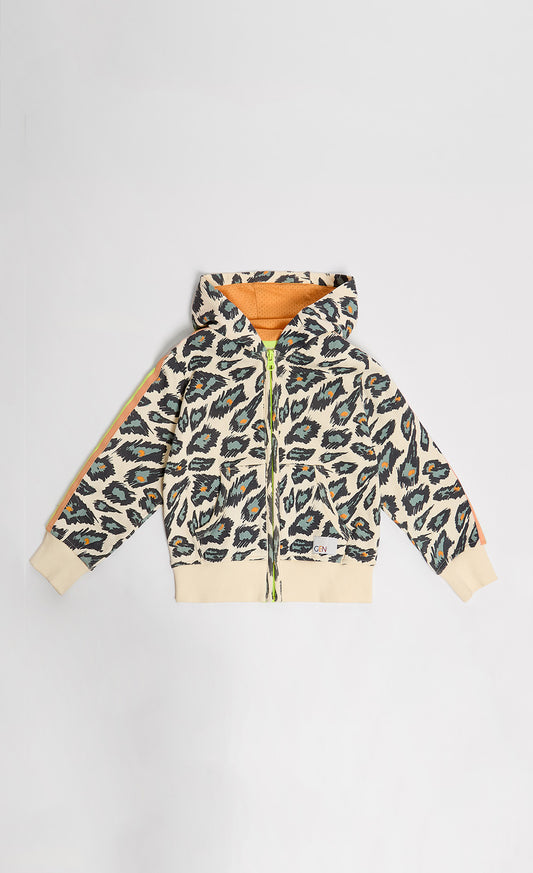 Animal Print Hoodie