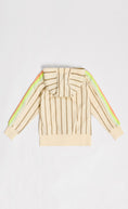 Load image into Gallery viewer, Stripe Zip-Thru Hoodie
