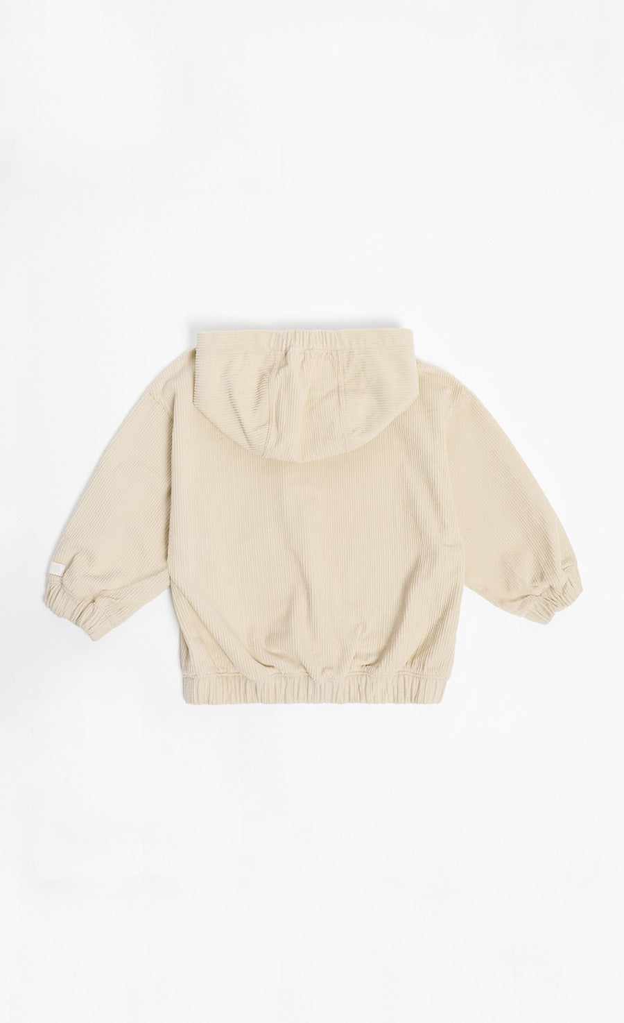 Stone Corduroy Pop-Over Hoodie