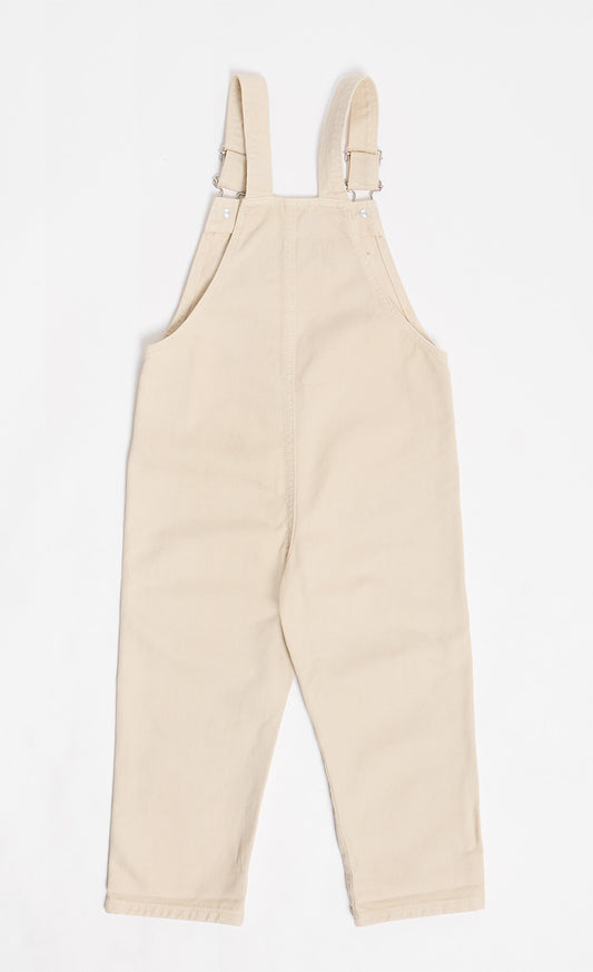 Muted Beige Cotton Dungaree