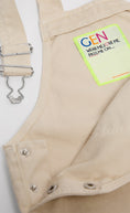 Load image into Gallery viewer, Muted Beige Cotton Dungaree
