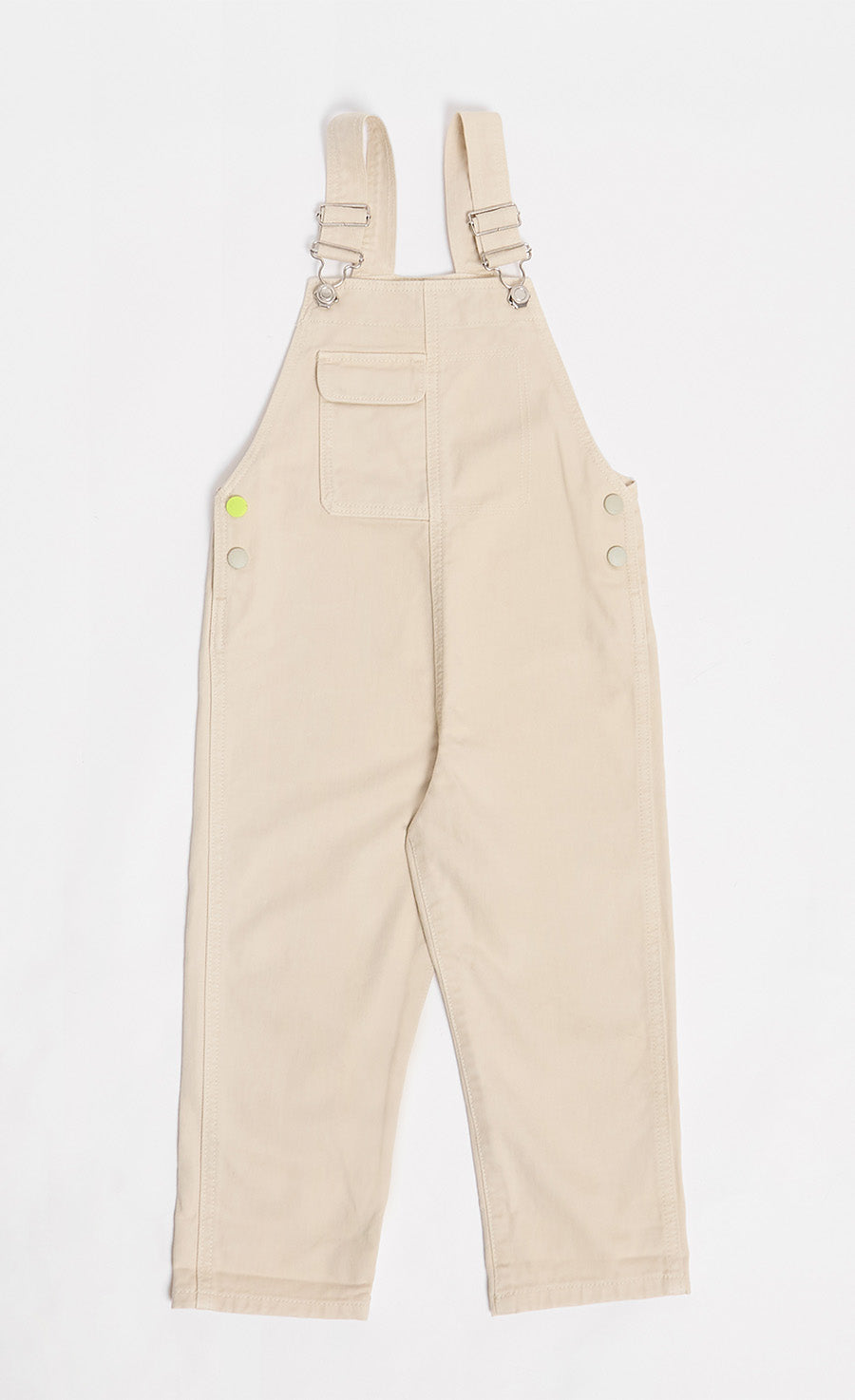 Muted Beige Cotton Dungaree