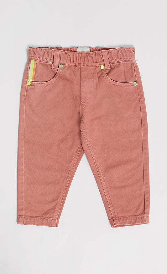 Cameo Brown Washed Trousers