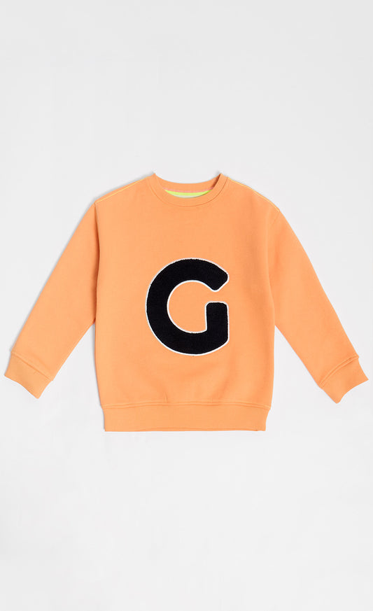 Orange G Patch Sweatshirt