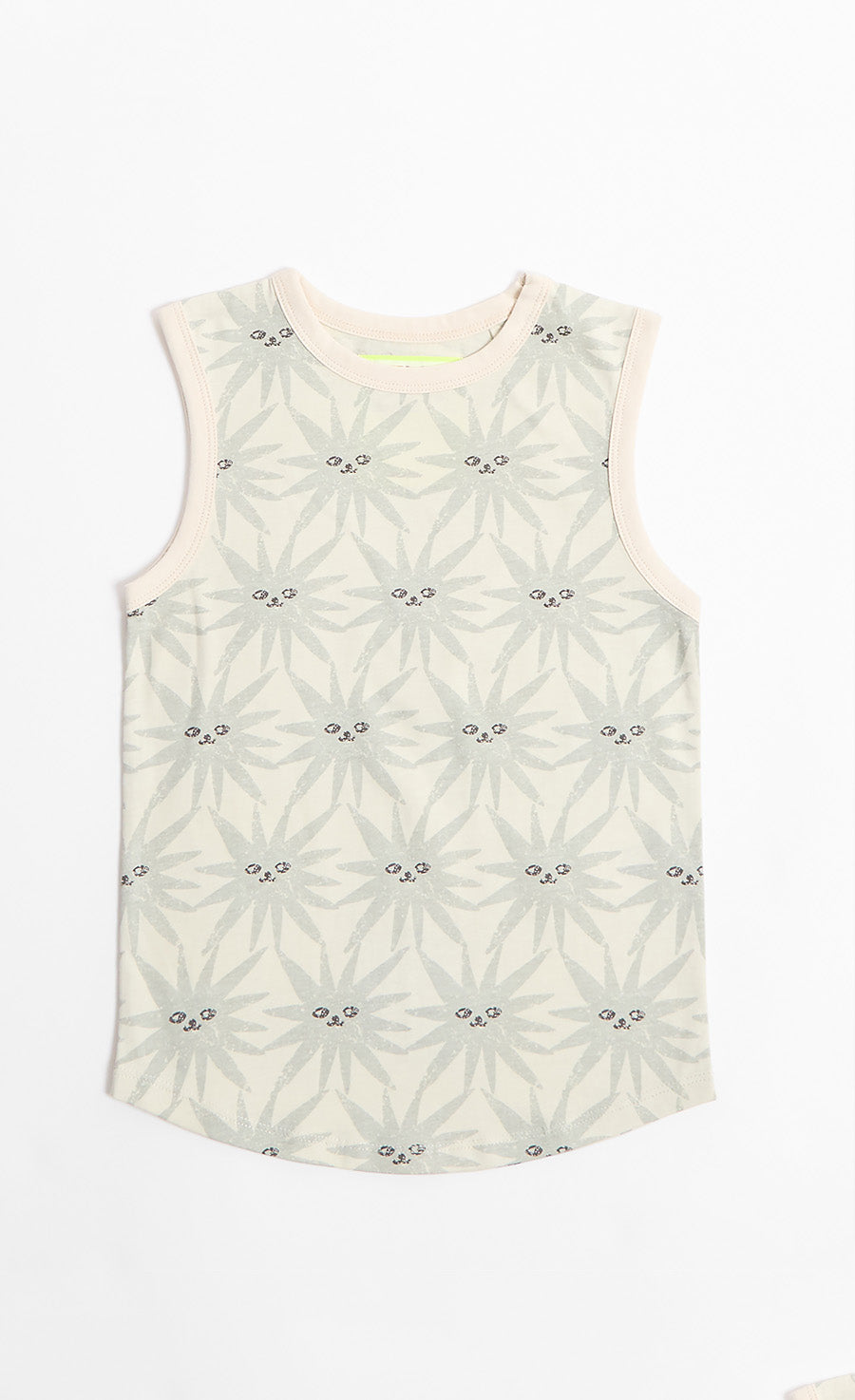 3-Pack Print Vests In Bright Orange, Yellow, And Blue