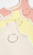 Load image into Gallery viewer, 3-Pack Of Tape Vests In Cameo Brown Muted Grey And Yellow
