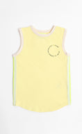 Load image into Gallery viewer, 3-Pack Of Tape Vests In Cameo Brown Muted Grey And Yellow
