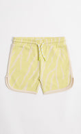 Load image into Gallery viewer, 3-Pack Print Cotton Jersey Shorts In Bright Orange, Yellow, And Blue
