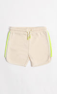 Load image into Gallery viewer, 3-Pack Cotton Jersey Shorts In Cameo Brown Muted Grey And Yellow
