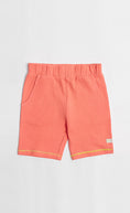 Load image into Gallery viewer, Coral Textured Shorts And T-Shirt Set
