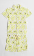 Load image into Gallery viewer, Sun Print And Bright Yellow Colour Shirt And Shorts Set
