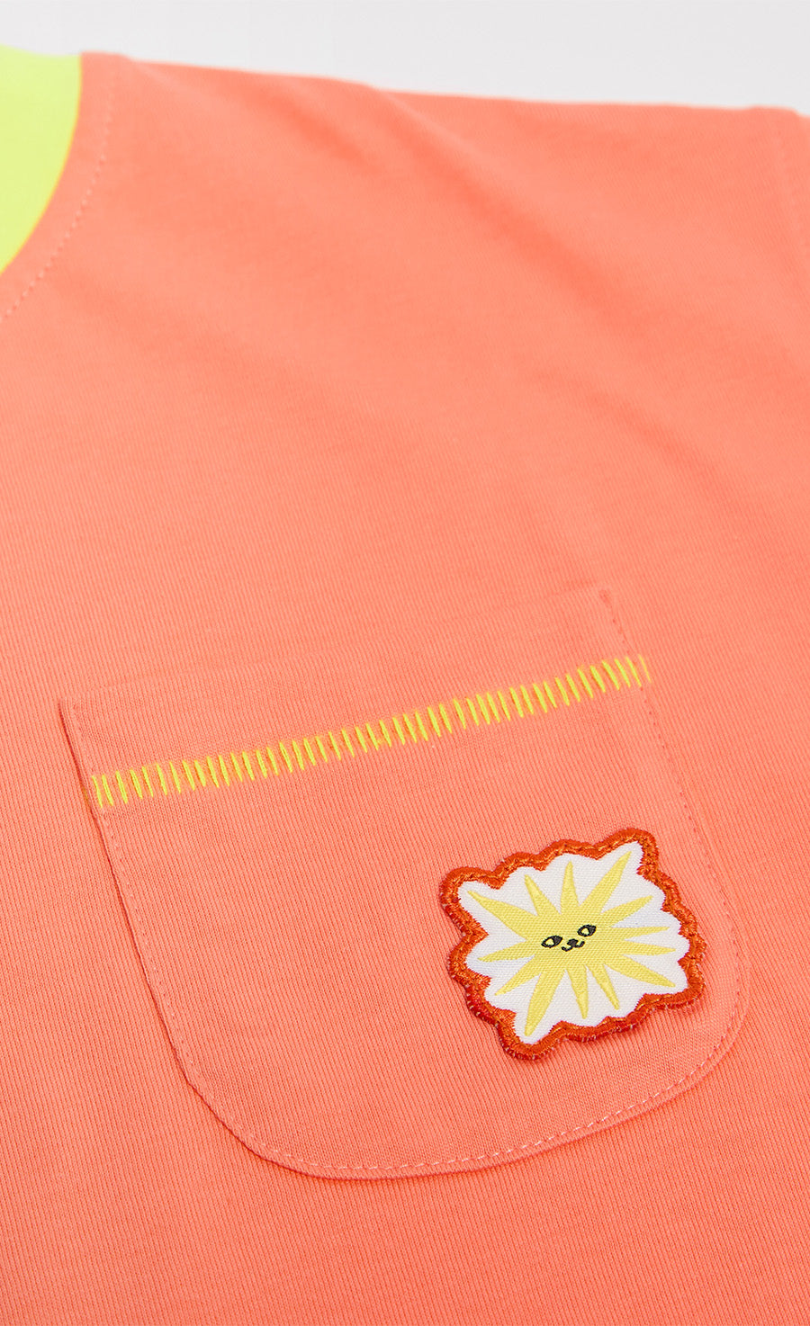 Oversized And Lightweight Coral Tee