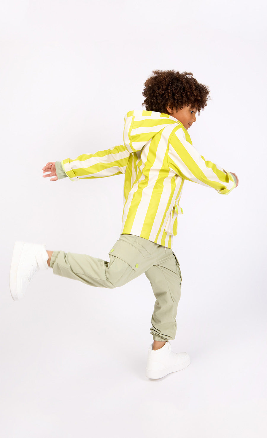 Hooded Printed Raincoat