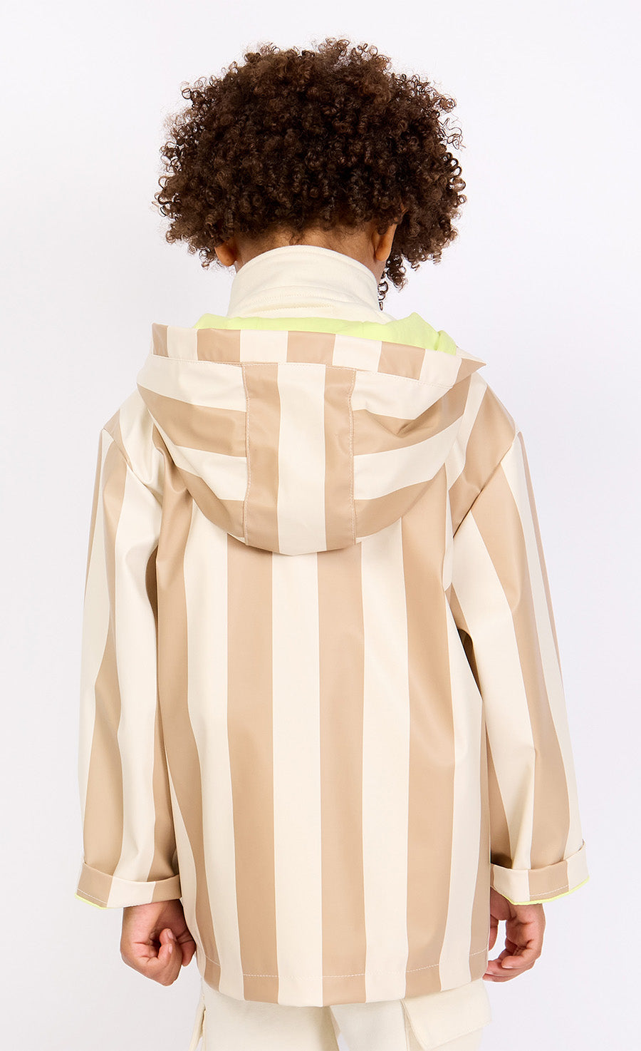 Hooded Printed Raincoat