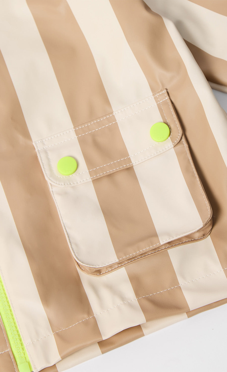 Hooded Printed Raincoat