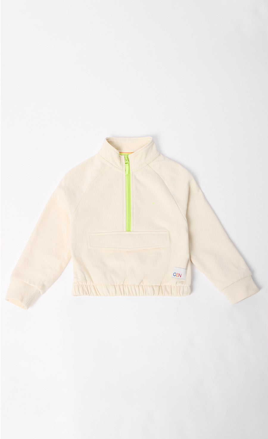 Pocket 1/4 Zip Sweat Top