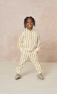 Load image into Gallery viewer, Stripe Zip-Thru Hoodie
