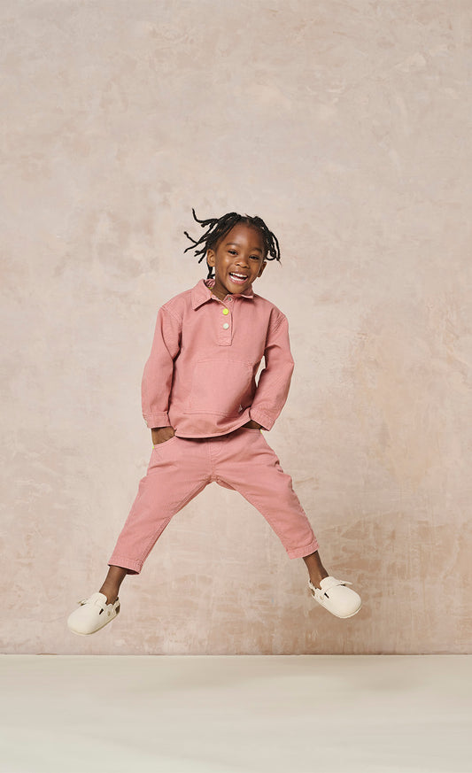 Cameo Brown Washed Trousers