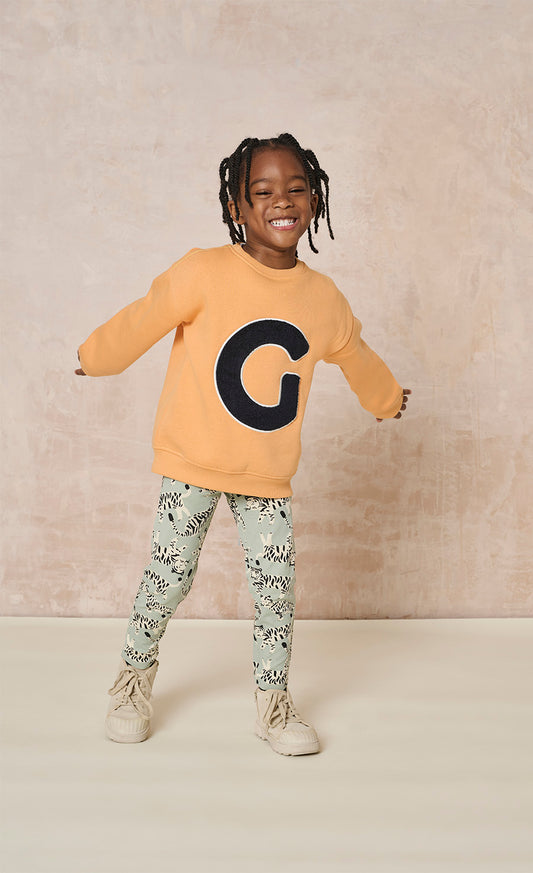 Orange G Patch Sweatshirt